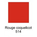 Vinyle Rouge Coquelicot Brilllant